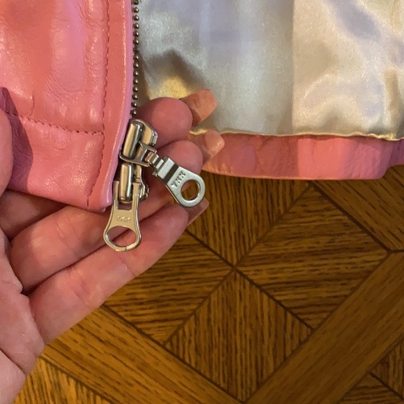 Wilson’s Leather Maxima Pink Leather Riding Jacket - Picture 8 of 10